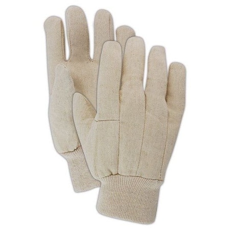 Magid Textile Gloves, Natural, 12 PK T89C